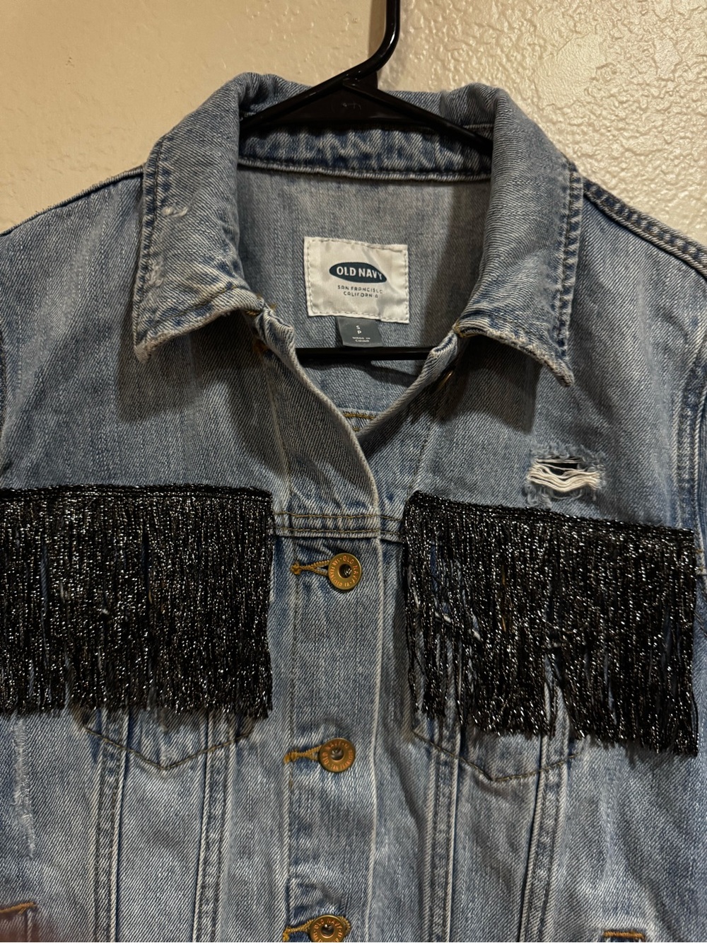 Jean jacket small - Picture 3 of 6